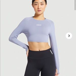 Gymshark Long Sleeves Crop Top
